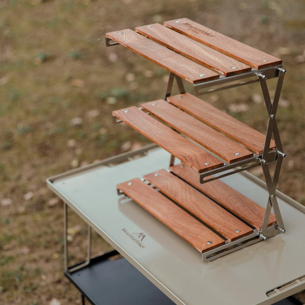Multifunctional Three-tier Rack Exquisite Folding Table Space Saving Strong Bearing Capacity for Picnic Barbecue Backyard Party
Multifunctional Three-tier Rack Exquisite Folding Table Space Saving Strong Bearing Capacity for Picnic Barbecue Backyard Party