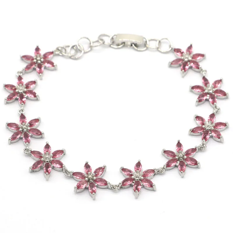 Роскошный женский браслет из розового турмалина 12x12 мм 12 г, повседневная одежда, серебряный браслет 7-8,0 дюймов
Роскошный женский браслет из розового турмалина 12x12 мм 12 г, повседневная одежда, серебряный браслет 7-8,0 дюймов