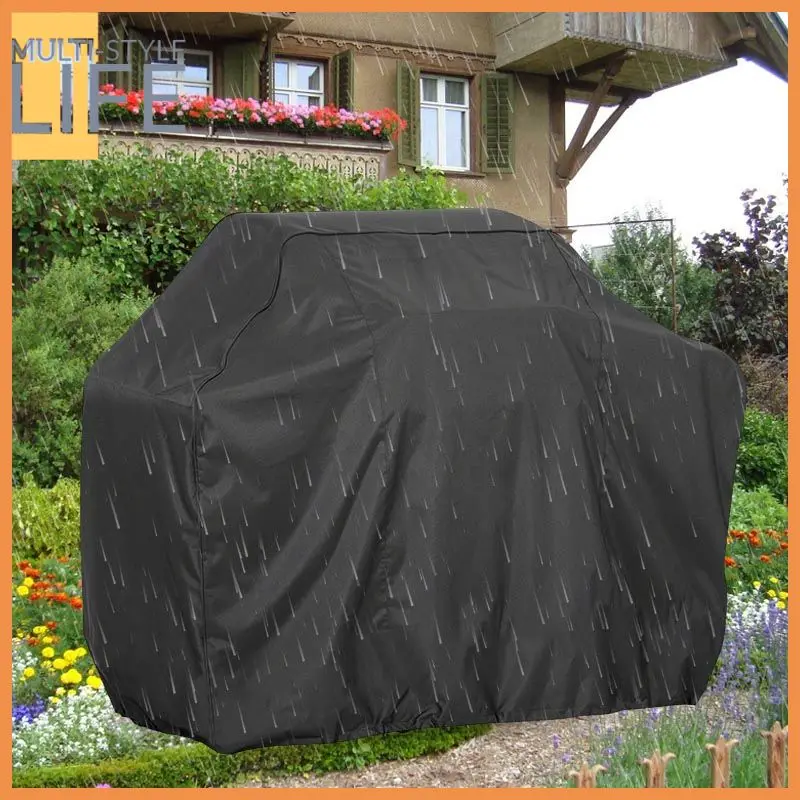 Black Waterproof BBQ Cover Heavy Duty BBQ Accessories Grill Cover Rain Barbacoa Anti Dust Rain Gas Charcoal Electric Barbeque
Black Waterproof BBQ Cover Heavy Duty BBQ Accessories Grill Cover Rain Barbacoa Anti Dust Rain Gas Charcoal Electric Barbeque