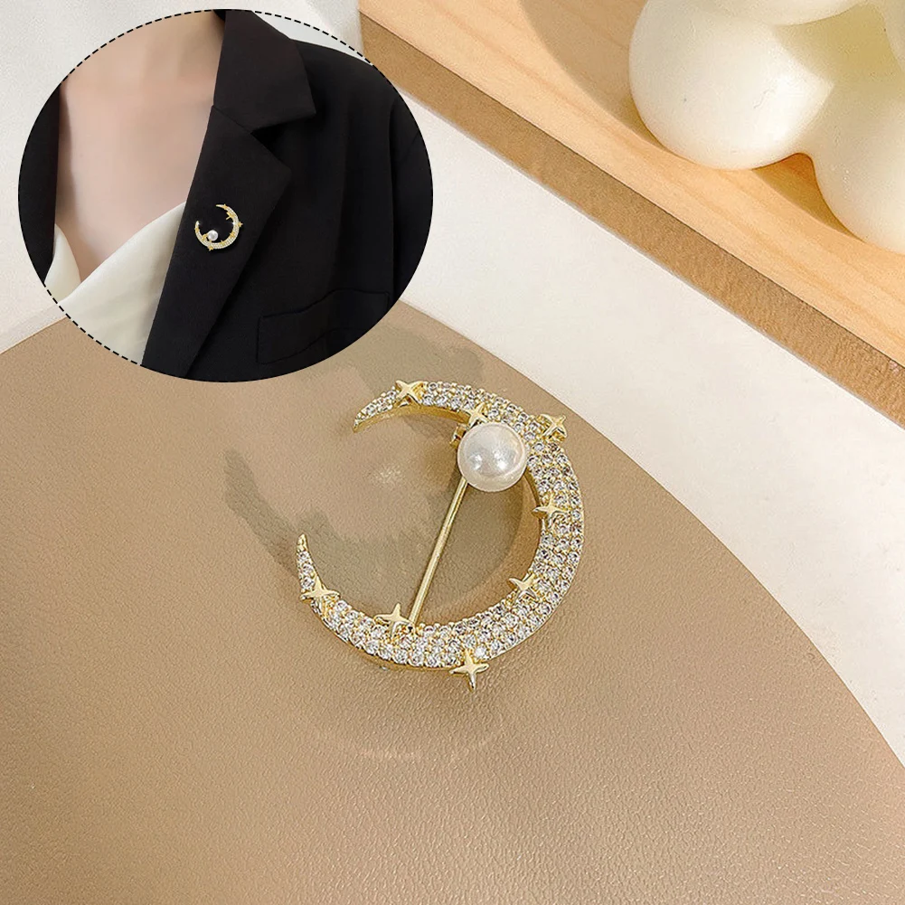 Moon Brooches Korean Fashion Star Imitation Pearl Brooch For Women Men Party Office Lapel Pins Corsage Jewelry Gifts
Moon Brooches Korean Fashion Star Imitation Pearl Brooch For Women Men Party Office Lapel Pins Corsage Jewelry Gifts