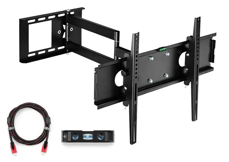 Articulating TV Wall Mount Bracket for 26"-55"LCD LED Plasma 3D TV with VESA up to 400x400, Full Motion Tilt Swivel long arm
Articulating TV Wall Mount Bracket for 26"-55"LCD LED Plasma 3D TV with VESA up to 400x400, Full Motion Tilt Swivel long arm