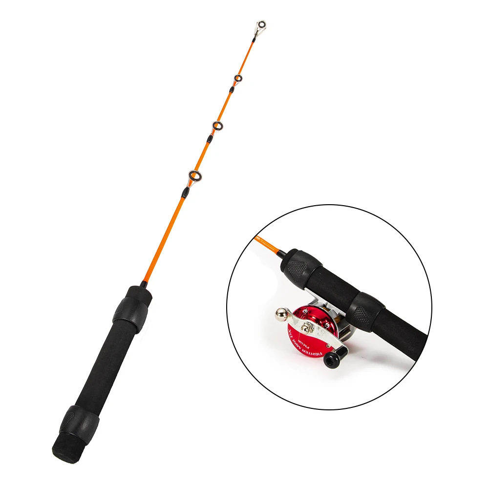50cm Fiberglass Ice Fishing Rod Winter Spinning Pole Ultralight With EVA Handle Extra Strong Fishing Pole Fishing Rod Equipment
50cm Fiberglass Ice Fishing Rod Winter Spinning Pole Ultralight With EVA Handle Extra Strong Fishing Pole Fishing Rod Equipment