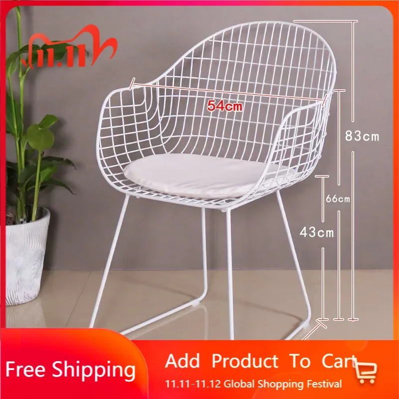 Designer White Kitchen Chairs Accent Comfy Lounges Dining Room Chairs Modern Bar Balcony Sillas Comedor Kitchen Furniture DC076
Designer White Kitchen Chairs Accent Comfy Lounges Dining Room Chairs Modern Bar Balcony Sillas Comedor Kitchen Furniture DC076