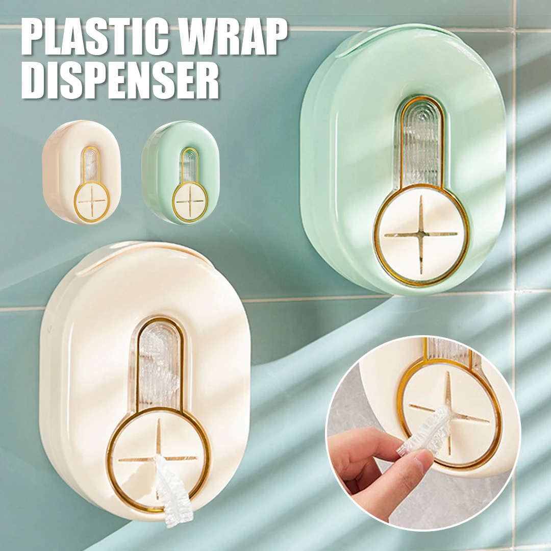 Plastic Wrap Storage Box Wall-Mounted Fresh Keeping Bag Shower Cap Container Disposable Cling Film Cover Dispenser Tools
Plastic Wrap Storage Box Wall-Mounted Fresh Keeping Bag Shower Cap Container Disposable Cling Film Cover Dispenser Tools