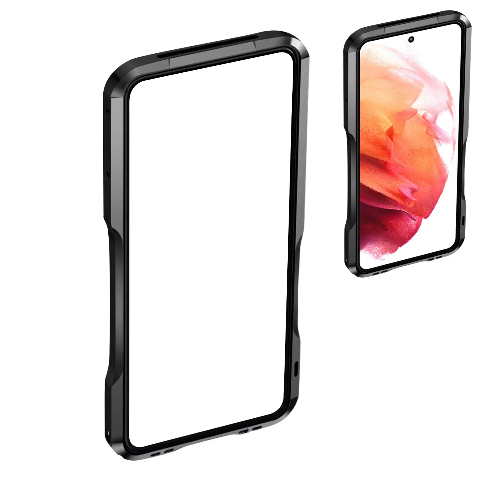 Роскошный Металлический противоударный защитный чехол-бампер для телефона Sam-sung S21 Ultra S22 ультра Модный чехол с рамкой круглая защита
Роскошный Металлический противоударный защитный чехол-бампер для телефона Sam-sung S21 Ultra S22 ультра Модный чехол с рамкой круглая защита