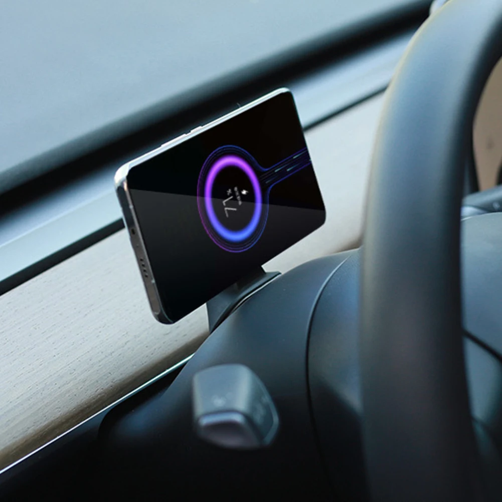 Автомобильное беспроводное зарядное устройство на руль для Tesla Model 3 Y, панель телефона, быстрая Беспроводная зарядка, держатель для телефона...
Автомобильное беспроводное зарядное устройство на руль для Tesla Model 3 Y, панель телефона, быстрая Беспроводная зарядка, держатель для телефона...