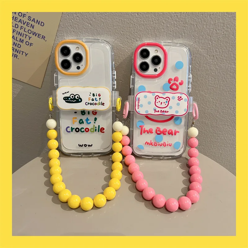 Creative Wave Point Bear Cartoon Back Splint Phone Case Cover for IPhone 11 12 13 14 Pro Shockproof Case for IPhone 14 Cases
Creative Wave Point Bear Cartoon Back Splint Phone Case Cover for IPhone 11 12 13 14 Pro Shockproof Case for IPhone 14 Cases