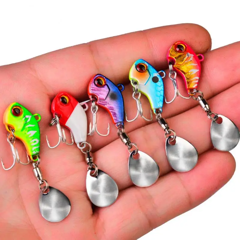 Metal Vibration Lure Fishing Baits Fishing Tackle Sharp Treble Hooks Fishing Lures Rotating Metal Vib Outdoor Fishing Hard Baits
Metal Vibration Lure Fishing Baits Fishing Tackle Sharp Treble Hooks Fishing Lures Rotating Metal Vib Outdoor Fishing Hard Baits