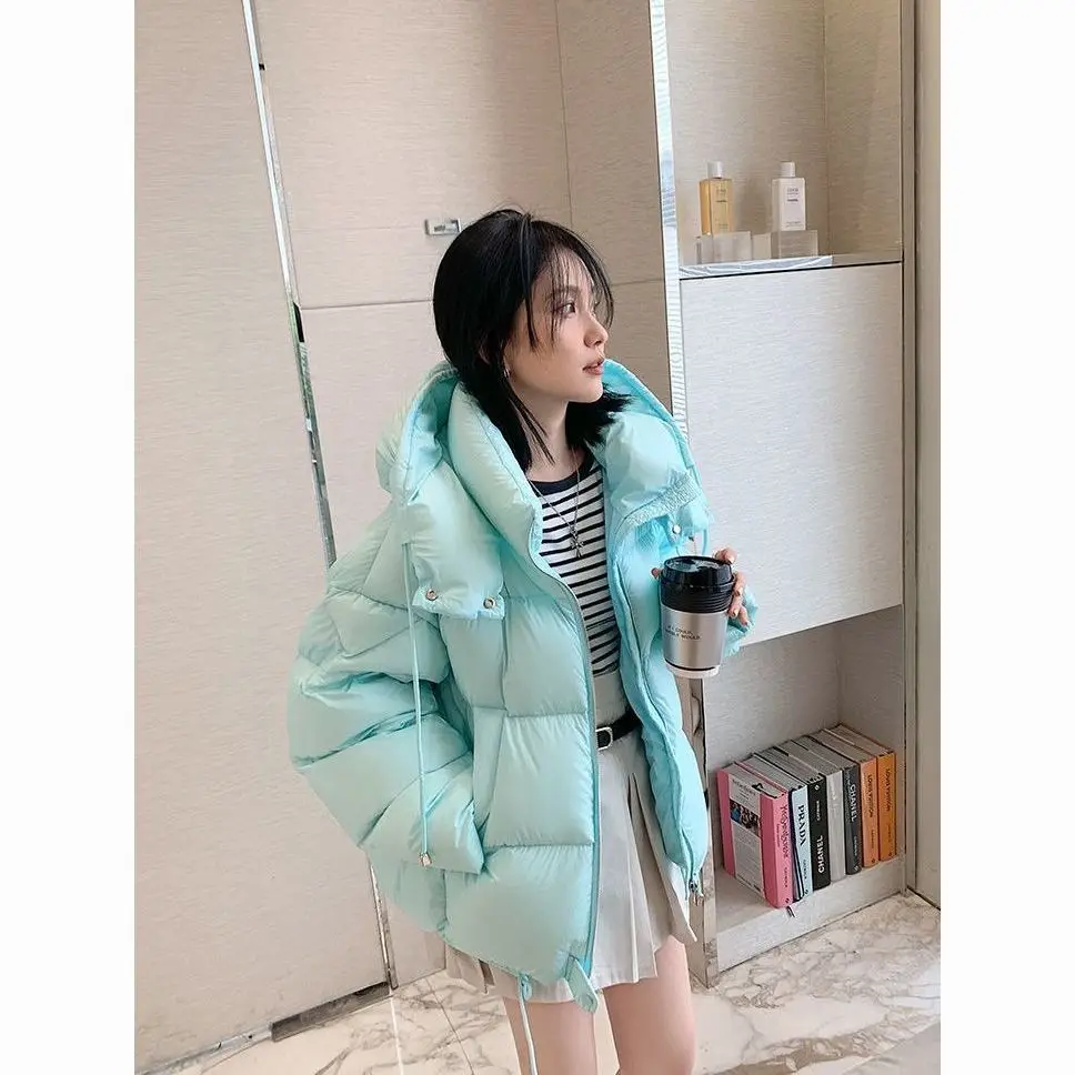 2023 Down Jacket Women's Hooded Korean Version Loose and Fashionable Bread Jacket White Duck Down Jacket for Women's Warmth F218
2023 Down Jacket Women's Hooded Korean Version Loose and Fashionable Bread Jacket White Duck Down Jacket for Women's Warmth F218