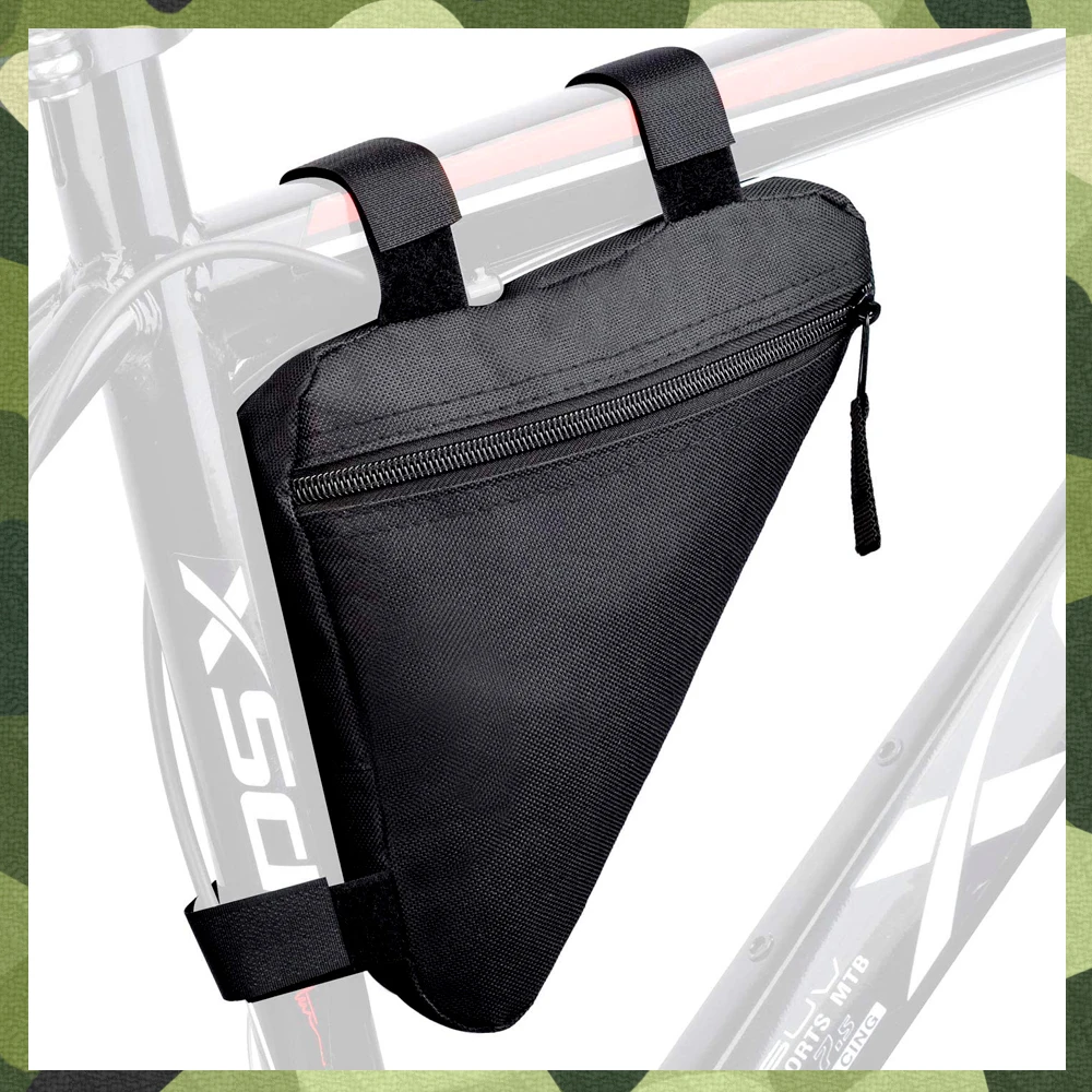 Bike Triangle Frame Bag - Bicycle Cycling Storage Triangle Top Tube Front Pouch Saddle Bag for Road and Mountain Bikes Bike Bag
Bike Triangle Frame Bag - Bicycle Cycling Storage Triangle Top Tube Front Pouch Saddle Bag for Road and Mountain Bikes Bike Bag