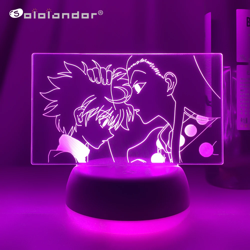 Newest 3d Night Lamps Anime Hunter X Hunter for Kids Child Bedroom Decor Nightlights Dropshipping Manga Gift Night Lights
Newest 3d Night Lamps Anime Hunter X Hunter for Kids Child Bedroom Decor Nightlights Dropshipping Manga Gift Night Lights