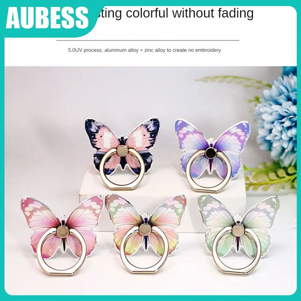 New Bracket Rotatable Bracket Painted Creative Mobile Phone Ring Buckle Butterfly Design Cute For Samsung Xiaomi Huawei Alloy
New Bracket Rotatable Bracket Painted Creative Mobile Phone Ring Buckle Butterfly Design Cute For Samsung Xiaomi Huawei Alloy