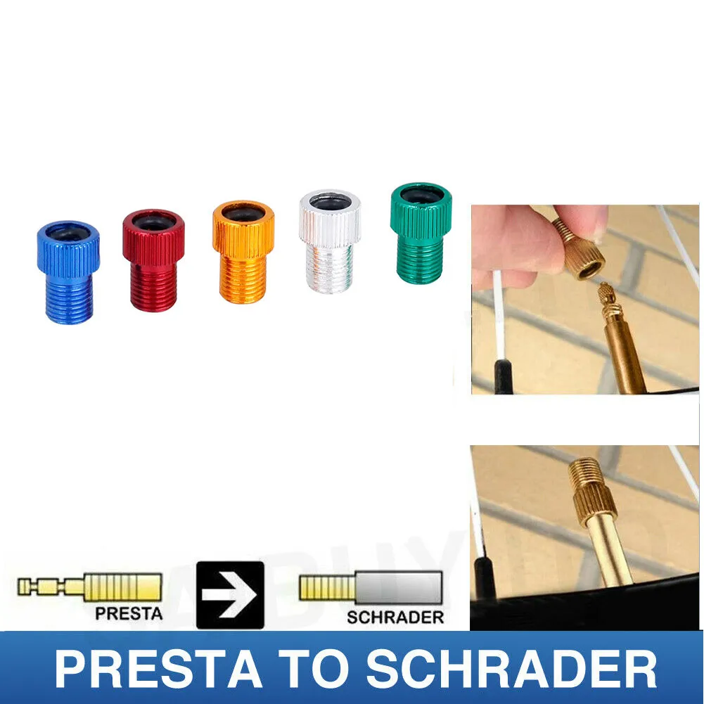 2 X ADAPTOR PRESTA TO SCHRADER-VALVE BICYCLE VALVE CONVERTER BIKE PUMP CONNECTOR Bicycle Accessories Bike Parts For Bicycle
2 X ADAPTOR PRESTA TO SCHRADER-VALVE BICYCLE VALVE CONVERTER BIKE PUMP CONNECTOR Bicycle Accessories Bike Parts For Bicycle
