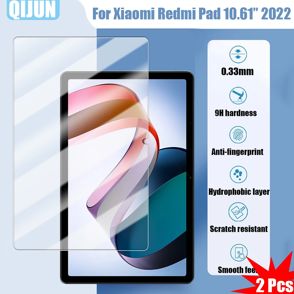 Tablet Tempered glass film For Xiaomi Redmi Pad 10.61" 2022 Explosion proof and scratch resistant waterpro 2 Pcs RedmiPad
Tablet Tempered glass film For Xiaomi Redmi Pad 10.61" 2022 Explosion proof and scratch resistant waterpro 2 Pcs RedmiPad