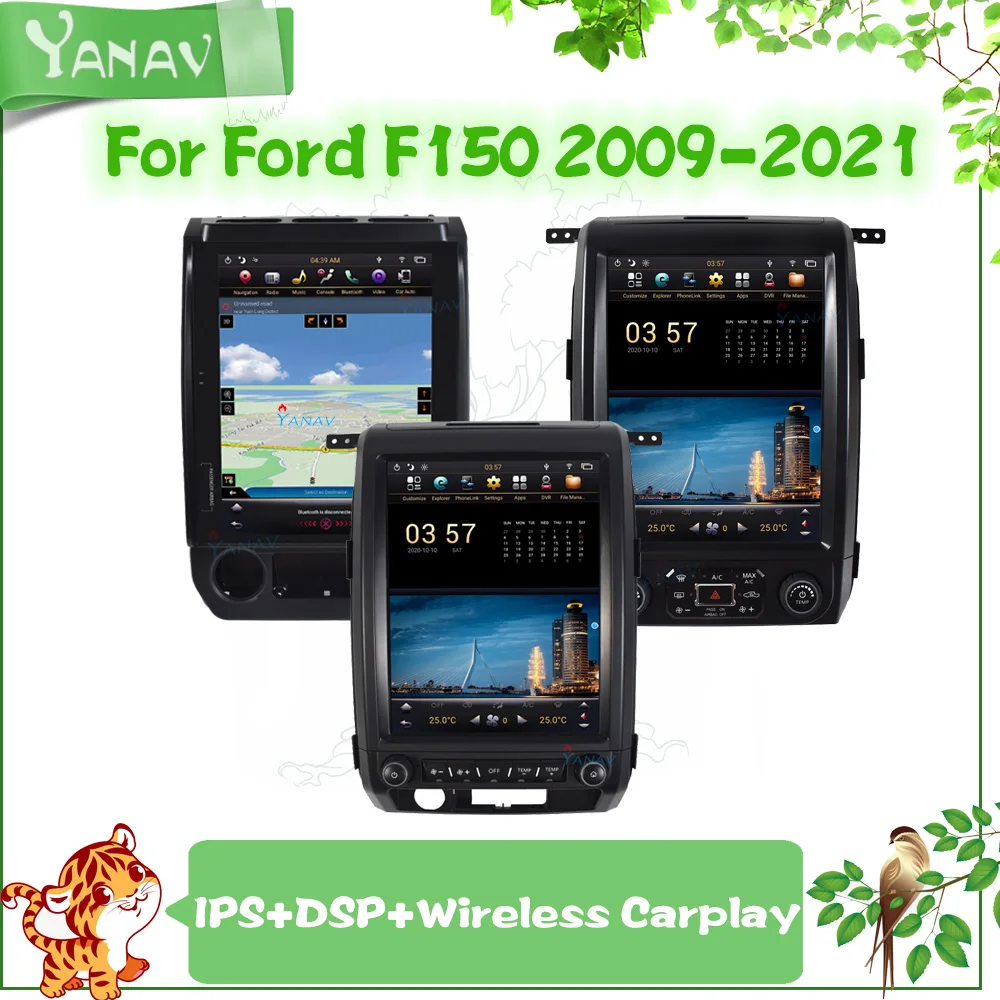 Android мультимедийный плеер для Ford F150 2009-2021 автомобильное радио GPS навигация Carplay стерео 4G LTE
Android мультимедийный плеер для Ford F150 2009-2021 автомобильное радио GPS навигация Carplay стерео 4G LTE