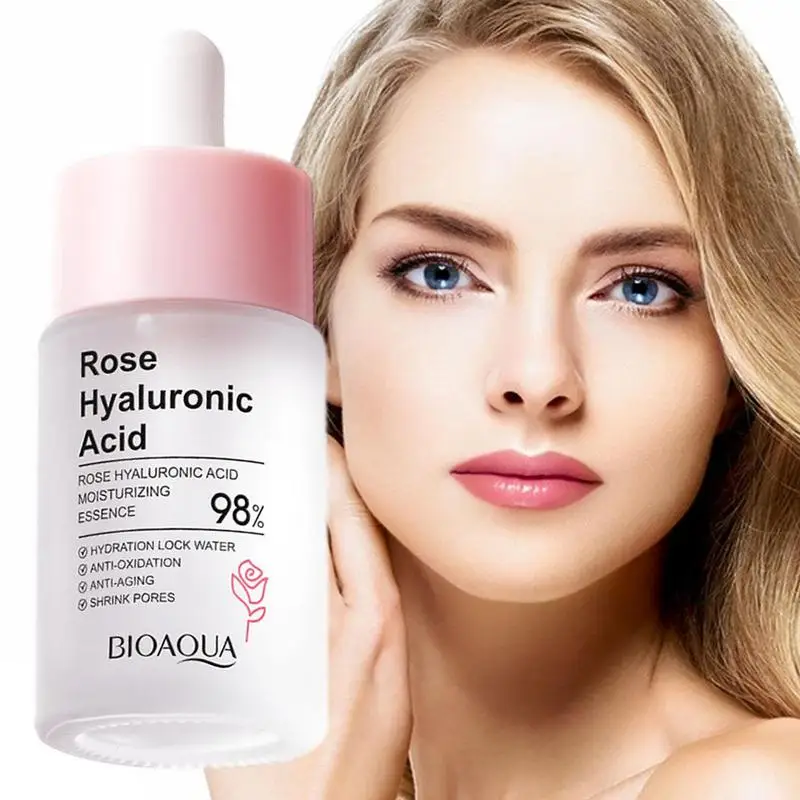 Rose Hyaluronic Acid Facial Moisturizing Serum Alcohol-Free Nourishing Whitening Skin Care Soothing Facial Skin 30ml
Rose Hyaluronic Acid Facial Moisturizing Serum Alcohol-Free Nourishing Whitening Skin Care Soothing Facial Skin 30ml