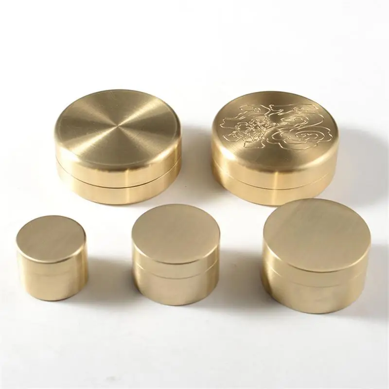 Moisture-proof Storage Box Waterproof Dust-proof Outdoor Container Metal Jewelry Storage Box Brass Outdoor Box Camping Supplies
Moisture-proof Storage Box Waterproof Dust-proof Outdoor Container Metal Jewelry Storage Box Brass Outdoor Box Camping Supplies