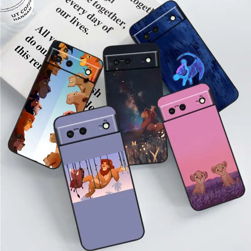 The Lion King Simba Phone Case For Google Pixel 8 7A 7 6 Pro 6A 5A 5 4 4A XL 5G Black Shell Soft TPU Cover Coque Capa
The Lion King Simba Phone Case For Google Pixel 8 7A 7 6 Pro 6A 5A 5 4 4A XL 5G Black Shell Soft TPU Cover Coque Capa