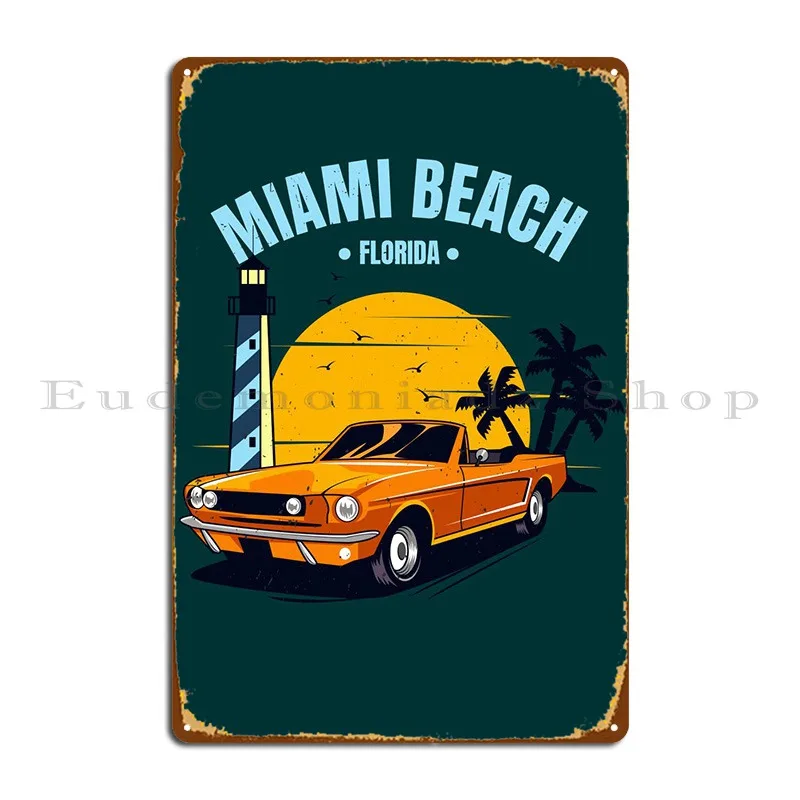 

Майами пляж мышечный автомобиль металлические знаки клуб фотообои персонализированные фотообои фотоплакат