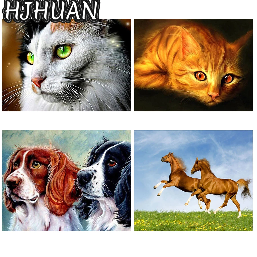Алмазная мозаика 5D «сделай сам», картина с кошками, собаками, лошадьми, животными, круглая, квадратная, вышивка крестиком, настенное искусст... 
Алмазная мозаика 5D «сделай сам», картина с кошками, собаками, лошадьми, животными, круглая, квадратная, вышивка крестиком, настенное искусст...