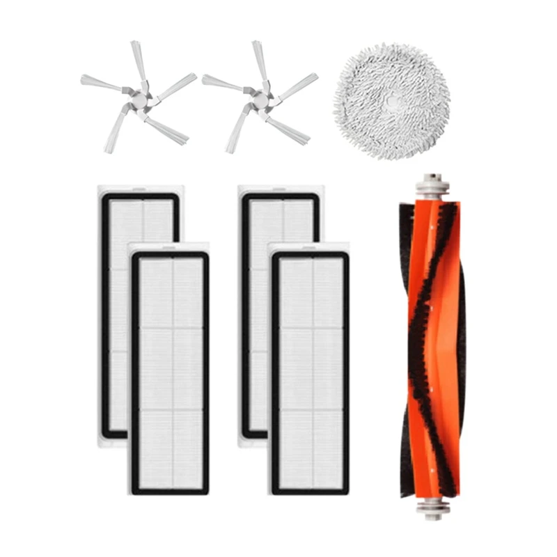 8Pcs Replacement Accessories For Xiaomi Dreame W10/W10 Pro Vacuum Cleaner Main Side Brush Mop Cloth Filter Cleaning Kit
8Pcs Replacement Accessories For Xiaomi Dreame W10/W10 Pro Vacuum Cleaner Main Side Brush Mop Cloth Filter Cleaning Kit