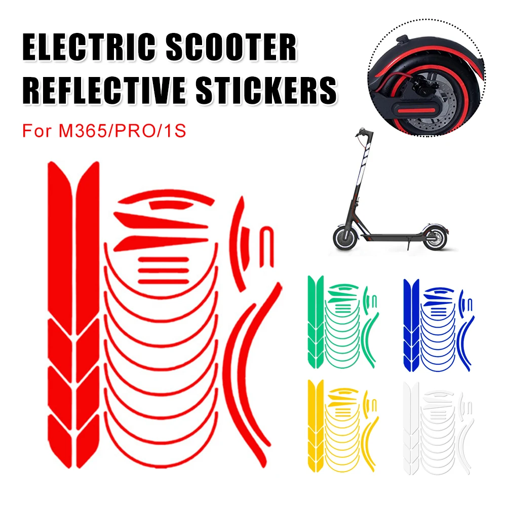 Electric Scooter Reflective Stickers Waterproof Wheel Hub Protective for XIAOMI M365/Pro/1S Night Riding Scooter Accessories
Electric Scooter Reflective Stickers Waterproof Wheel Hub Protective for XIAOMI M365/Pro/1S Night Riding Scooter Accessories