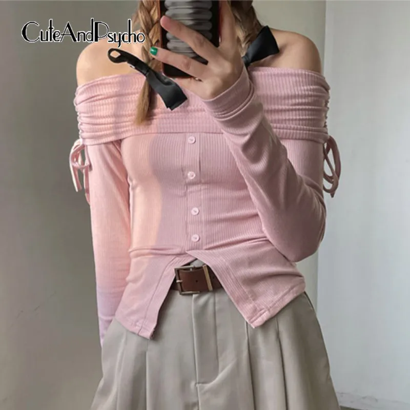 Cuteandпсихоy2k Винтажные Футболки с воротником-лодочкой, модные однотонные топы с длинными рукавами на пуговицах, уличная шикарная Корейская одежда 90-х годов
Cuteandпсихоy2k Винтажные Футболки с воротником-лодочкой, модные однотонные топы с длинными рукавами на пуговицах, уличная шикарная Корейская одежда 90-х годов