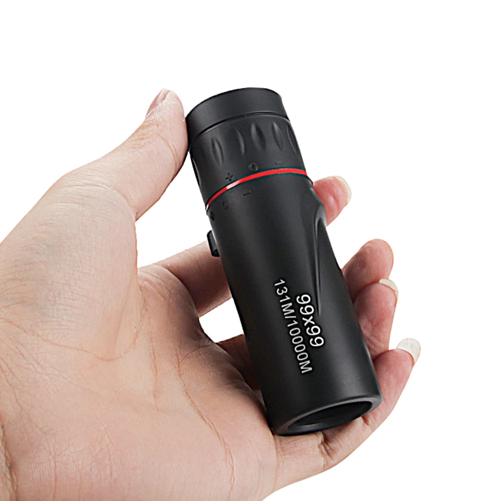 99x99 High Magnification HD Monocular Telescope Low Light Night Vision Non-infrared Pocket Monocular For Travel Hunting
99x99 High Magnification HD Monocular Telescope Low Light Night Vision Non-infrared Pocket Monocular For Travel Hunting
