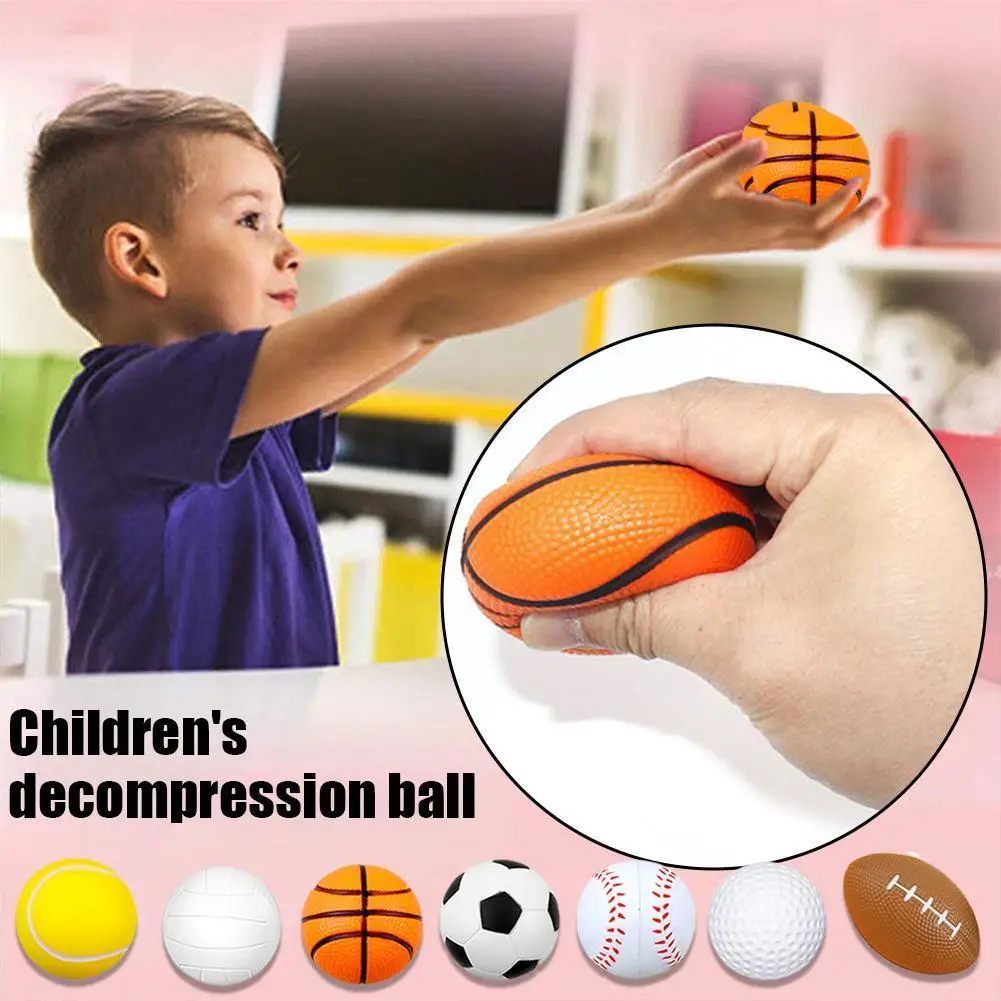 6PCS Stress Balls For Kids Basketball Football Baseball Soccer Tennis Squeeze Foam Anxiety Relief Ball Boys Girls Gifts B0Q2
6PCS Stress Balls For Kids Basketball Football Baseball Soccer Tennis Squeeze Foam Anxiety Relief Ball Boys Girls Gifts B0Q2
