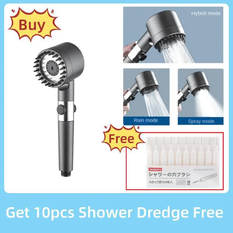 Лейка для душа с фильтром, насадка для душа высокого давления, 3 режима
Лейка для душа с фильтром, насадка для душа высокого давления, 3 режима