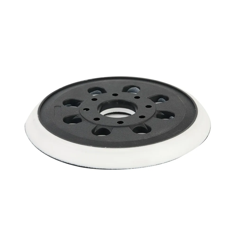 125mm Sponge Cushion Buffer Backing Pad 8 Holes Soft Density Interface Pads Hook And Loop For Bosch GEX 125-1 AE, PEX 220
125mm Sponge Cushion Buffer Backing Pad 8 Holes Soft Density Interface Pads Hook And Loop For Bosch GEX 125-1 AE, PEX 220
