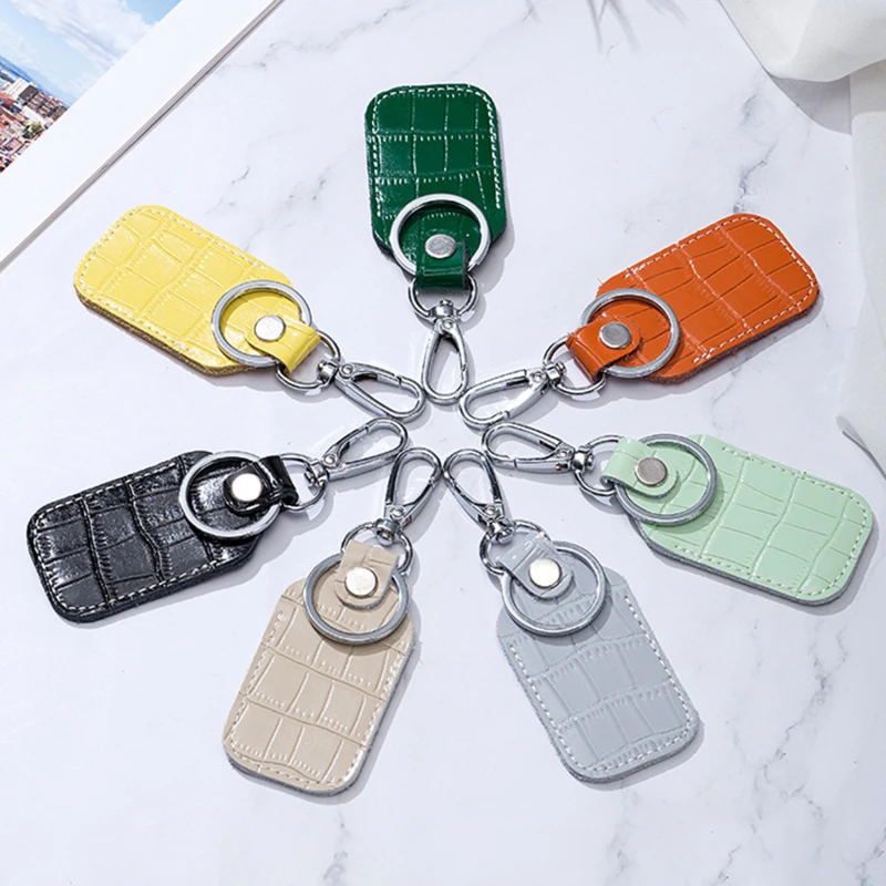 Pu Leather Card Cover Solid Color Alarm Tag Intercom Key Access Entrance Card Set Car Key Holder Guard Card Protecter
Pu Leather Card Cover Solid Color Alarm Tag Intercom Key Access Entrance Card Set Car Key Holder Guard Card Protecter
