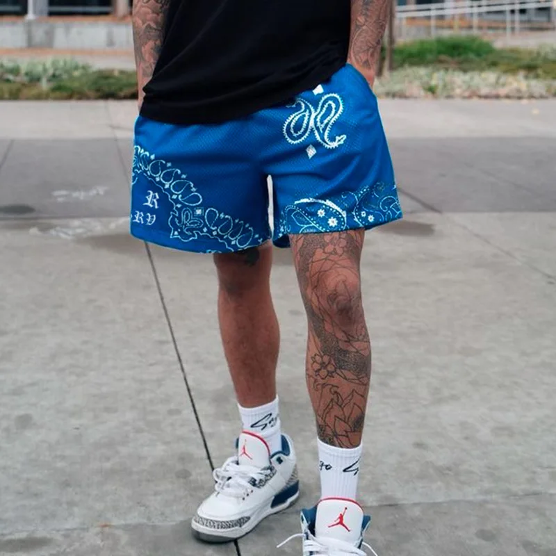 2022 Men‘s Loose Large Size Quick-drying Breathable Mesh Beach Pants Summer Trend Running Sports Mid-waist Five-point Pants
2022 Men‘s Loose Large Size Quick-drying Breathable Mesh Beach Pants Summer Trend Running Sports Mid-waist Five-point Pants