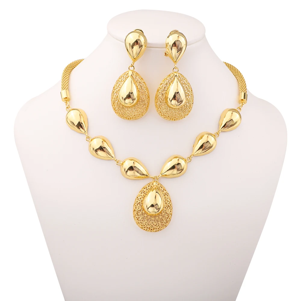 Fashion Necklace And Earrings Set For Women Dubai Woman's Jewelry Necklace Set Free Shipping Jewelry
Fashion Necklace And Earrings Set For Women Dubai Woman's Jewelry Necklace Set Free Shipping Jewelry