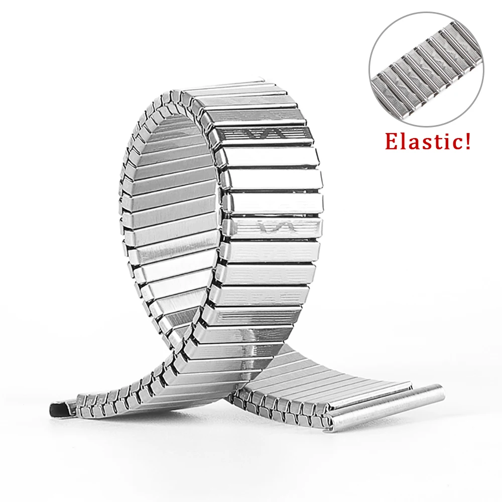 12/14/16/18/20mm Metal Elastic Watch Strap Stretch Expansion Stainless Steel Watch Band Men Women Wristband Accessories Bracelet
12/14/16/18/20mm Metal Elastic Watch Strap Stretch Expansion Stainless Steel Watch Band Men Women Wristband Accessories Bracelet