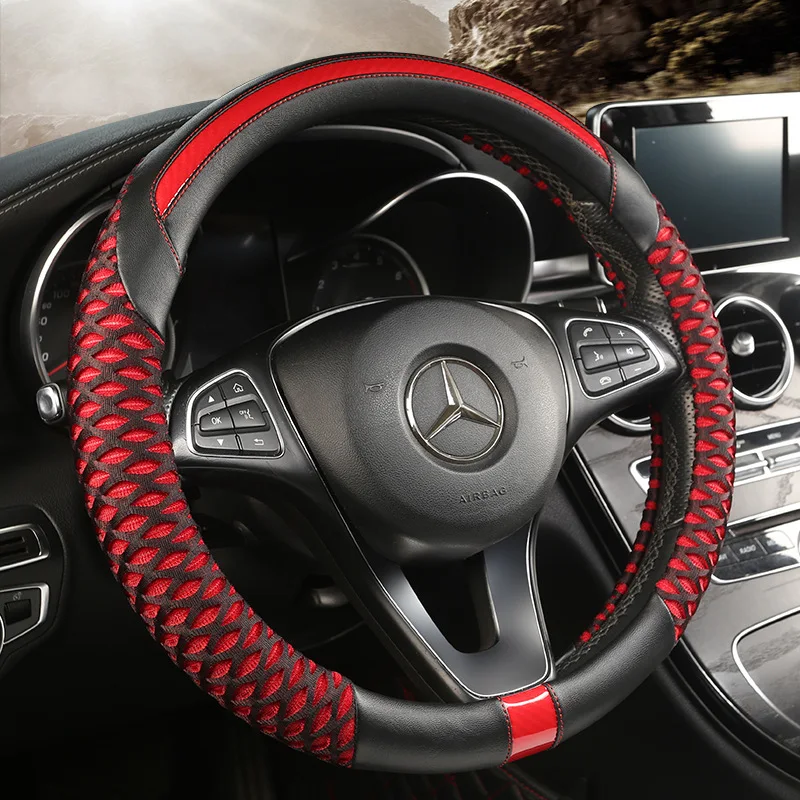 2022 New Honeycomb round Car Steering Wheel Cover Four Seasons Universal Breathable Ice Silk Non-Slip Steering Wheel Cover
2022 New Honeycomb round Car Steering Wheel Cover Four Seasons Universal Breathable Ice Silk Non-Slip Steering Wheel Cover