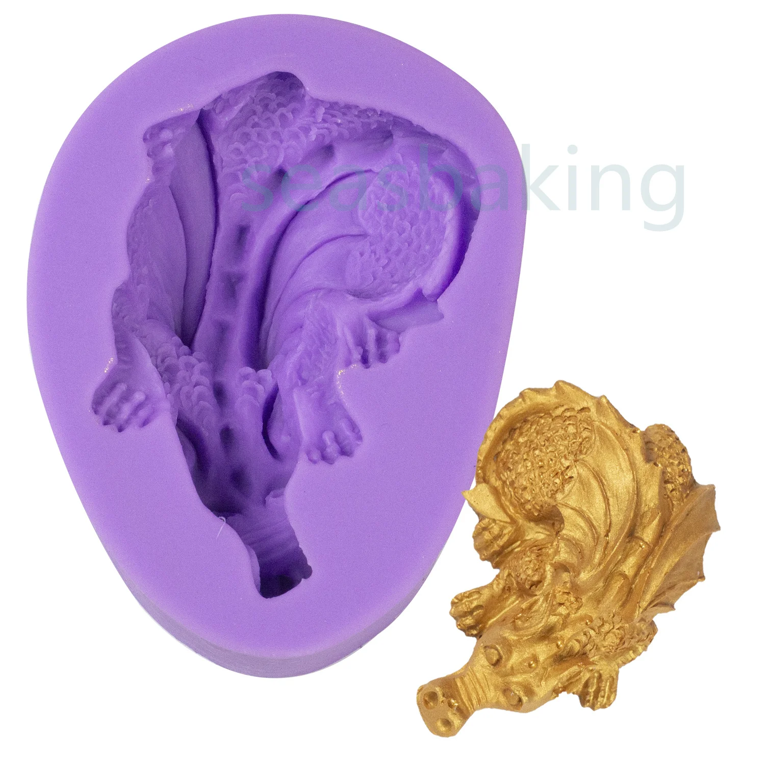 3D crocodile DIY Silicone Mold dessert Candy Chocolate Molds Fondant Cake Decorating Tools
3D crocodile DIY Silicone Mold dessert Candy Chocolate Molds Fondant Cake Decorating Tools