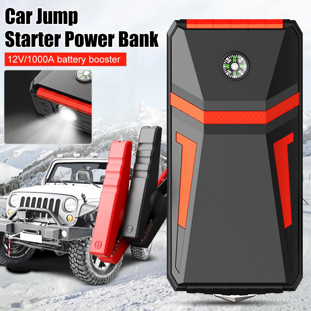 Car Battery Jump Starter 30000mAh Portable Power Bank Battery Booster with LED Flashlight Emergency Starter for Gasoline Diesel
Car Battery Jump Starter 30000mAh Portable Power Bank Battery Booster with LED Flashlight Emergency Starter for Gasoline Diesel