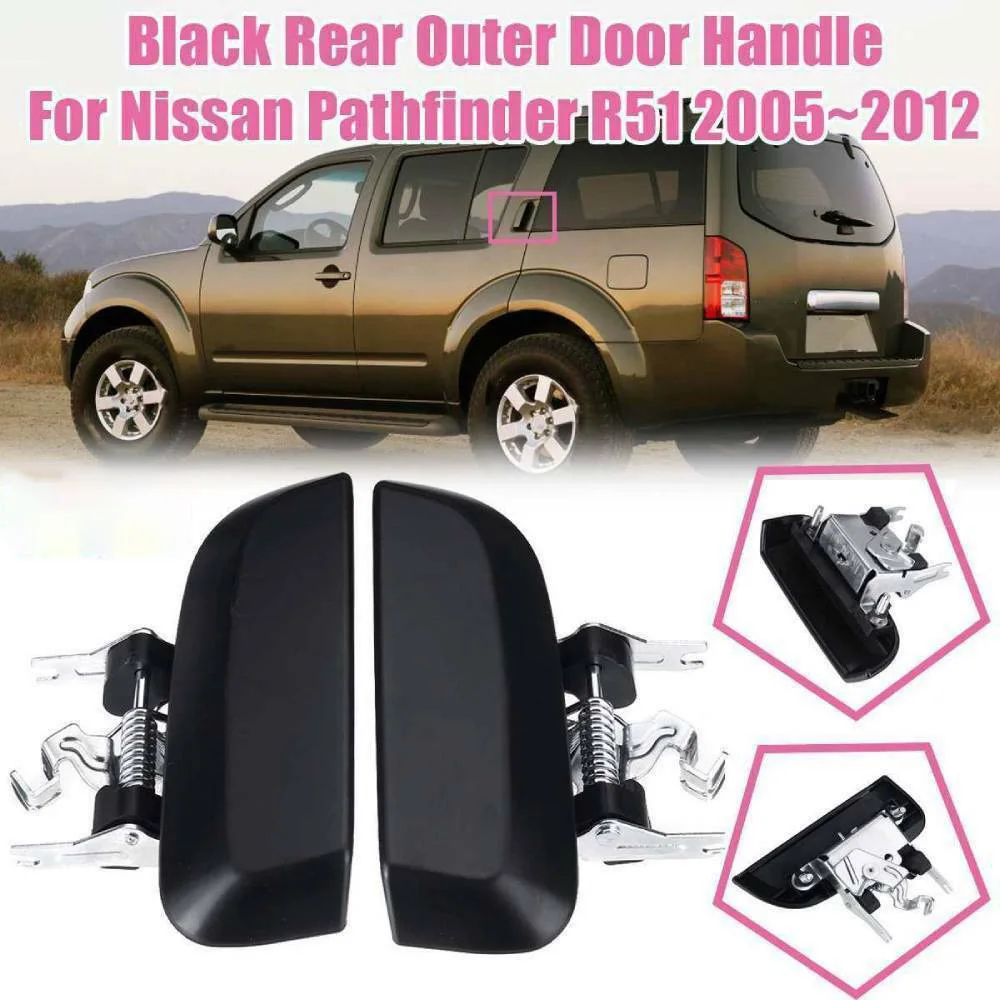Левая/правая Черная задняя фреза для Nissan Pathfinder R51 2005-2012 дверная ручка
Левая/правая Черная задняя фреза для Nissan Pathfinder R51 2005-2012 дверная ручка
