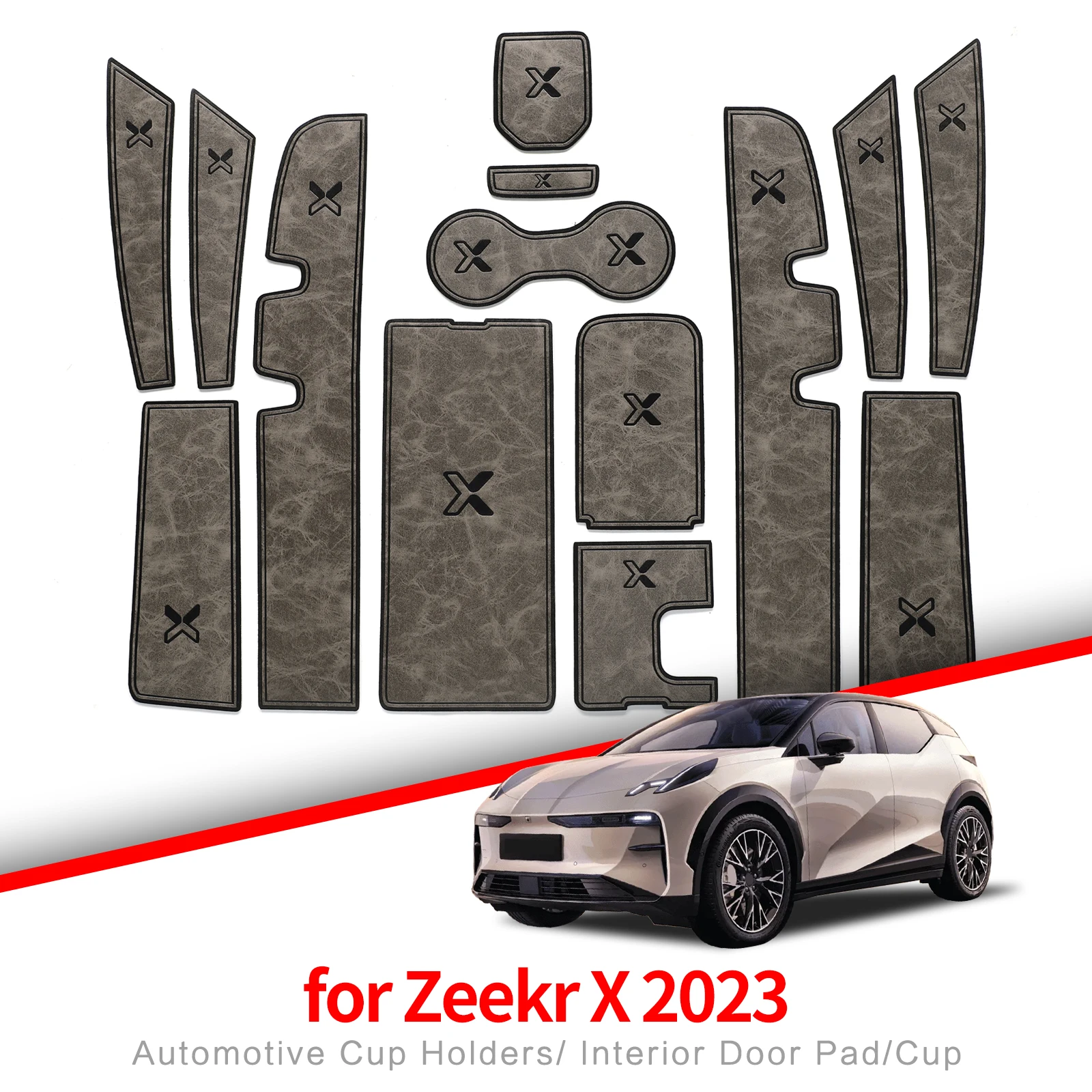 ZUNDUO для Zeekr X 2023, кожаный коврик для ворот, коврик для ворот, подставка для чашки, аксессуары для автомобиля, защита водяных подставок
ZUNDUO для Zeekr X 2023, кожаный коврик для ворот, коврик для ворот, подставка для чашки, аксессуары для автомобиля, защита водяных подставок