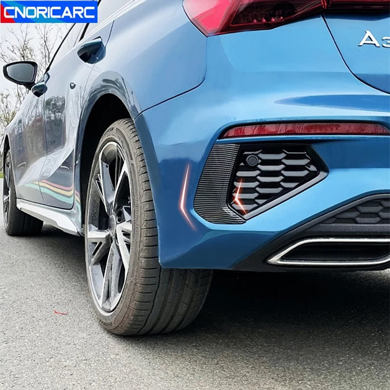 Carbon Fiber Color Car Front Fog Lamp Frame Cover Trim 4pcs For Audi A3 2021 Rear Bumper Lights Decorative Exterior Stickers
Carbon Fiber Color Car Front Fog Lamp Frame Cover Trim 4pcs For Audi A3 2021 Rear Bumper Lights Decorative Exterior Stickers