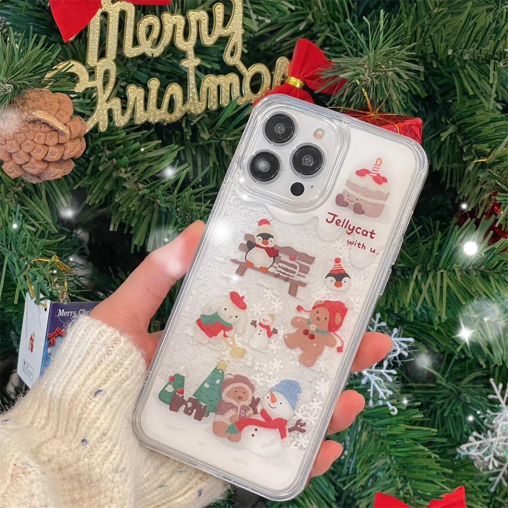 Cute Cartoon Bear Quicksand Case for iPhone 14 13 12 15 Pro Max 11 X Xr Xs 8 7 Plus Xmas Rabbit lovely Protection Cover
Cute Cartoon Bear Quicksand Case for iPhone 14 13 12 15 Pro Max 11 X Xr Xs 8 7 Plus Xmas Rabbit lovely Protection Cover