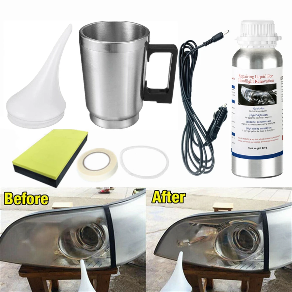 Headlight Repair Tool Kit Car Restoration Light Restoration Auto Lens Repair Kit Vapor Mug Kettle For Polishing The Headlights
Headlight Repair Tool Kit Car Restoration Light Restoration Auto Lens Repair Kit Vapor Mug Kettle For Polishing The Headlights