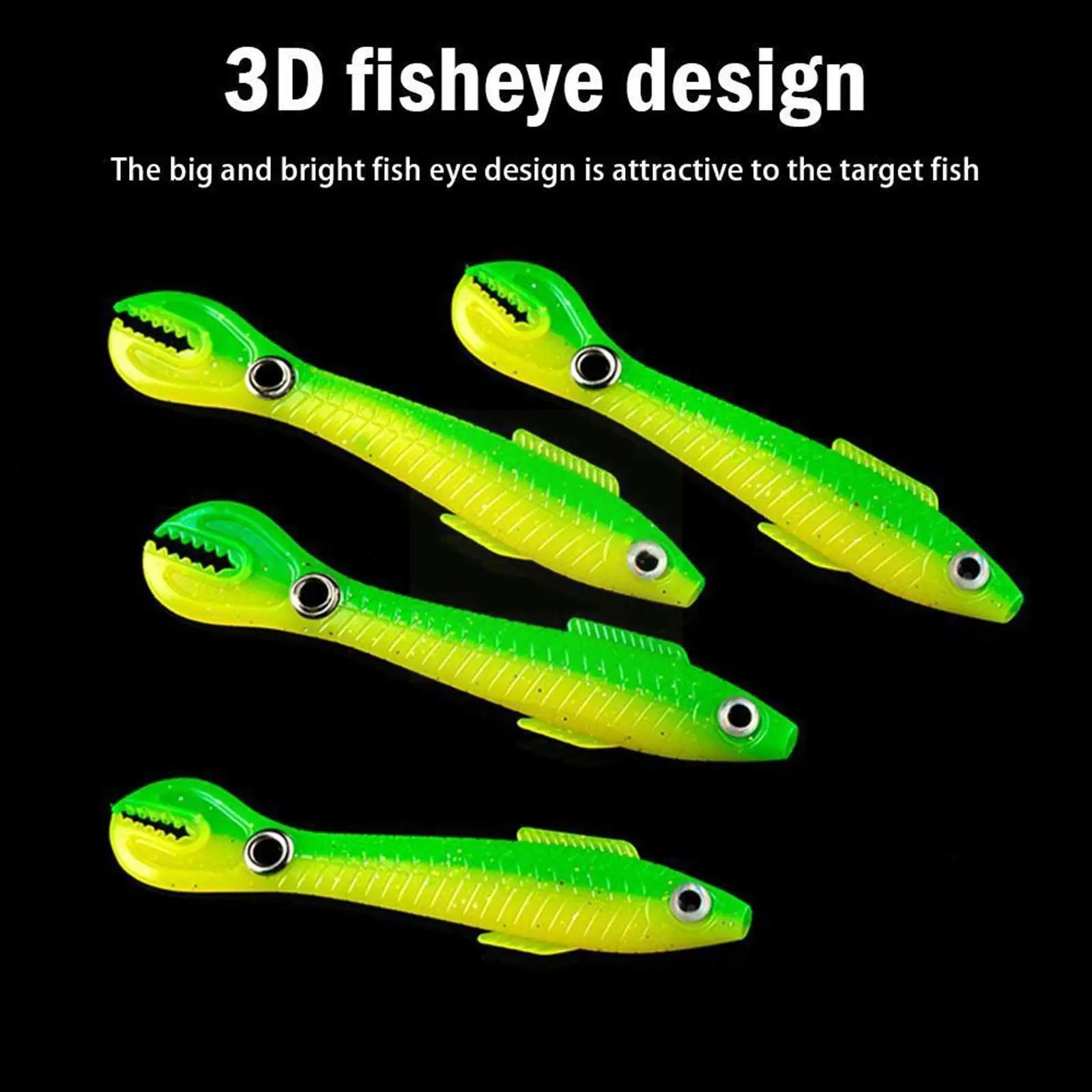 6g 10cm 15pcs Loach Baits Bass Pike Trout Soft Fishing Silicone Simulation Wobbler Bionic Bouncing Bait Lures Lure Tail X3r9
6g 10cm 15pcs Loach Baits Bass Pike Trout Soft Fishing Silicone Simulation Wobbler Bionic Bouncing Bait Lures Lure Tail X3r9