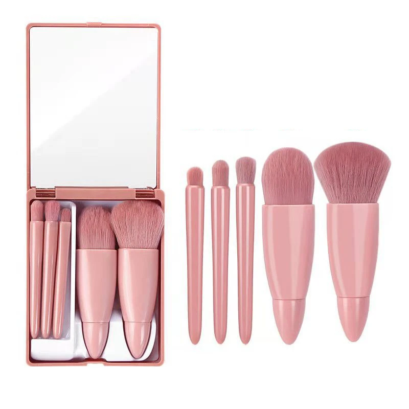 5Pcs Brushes with Case Makeup Brush Tool Set Makeup Powder Eyeshadow Foundation Blush Blend Travel Portable Make Up Brush
5Pcs Brushes with Case Makeup Brush Tool Set Makeup Powder Eyeshadow Foundation Blush Blend Travel Portable Make Up Brush