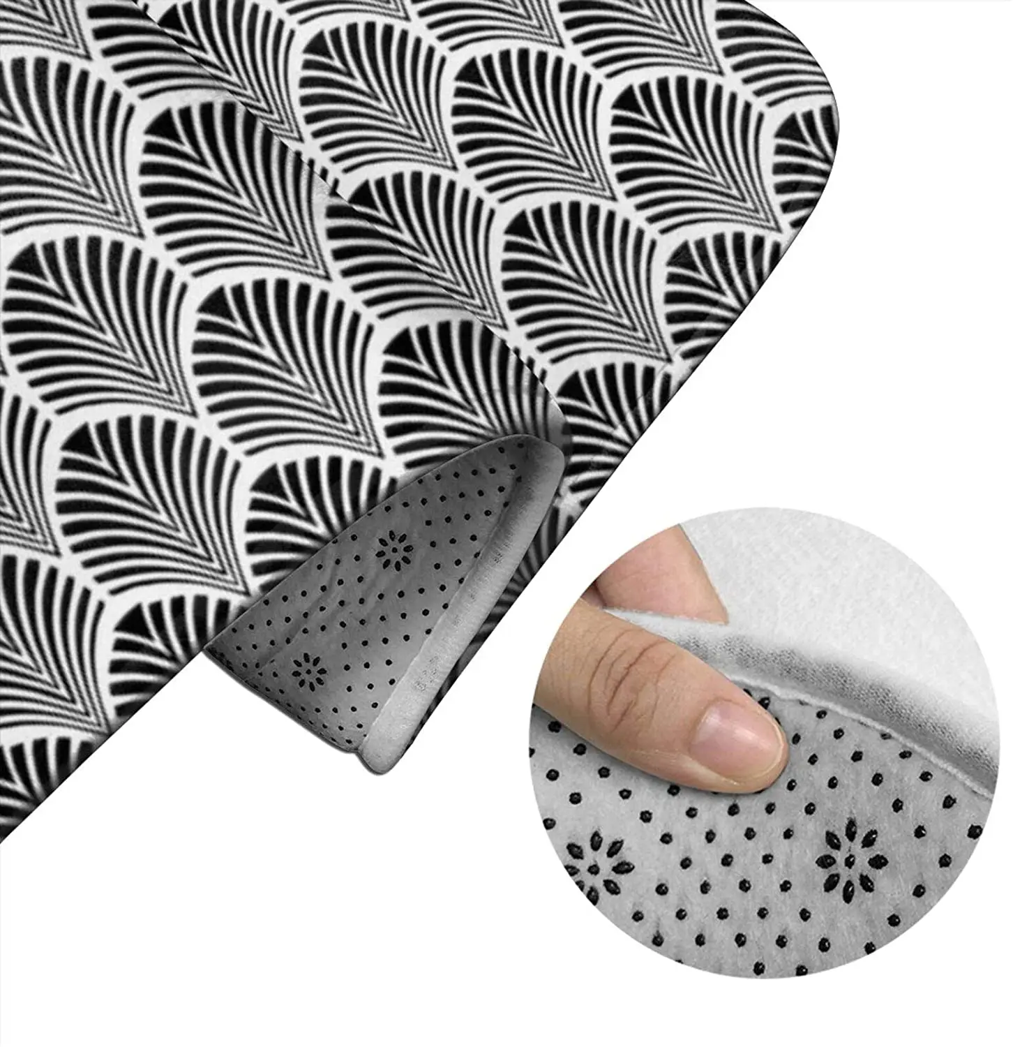 Art Deco Fans Black On W Bathroom Mat Sets 3 Piece Set Rugs Memory Foam Mat Set Toilet Seat Cover bath Mat Lid Cover
Art Deco Fans Black On W Bathroom Mat Sets 3 Piece Set Rugs Memory Foam Mat Set Toilet Seat Cover bath Mat Lid Cover