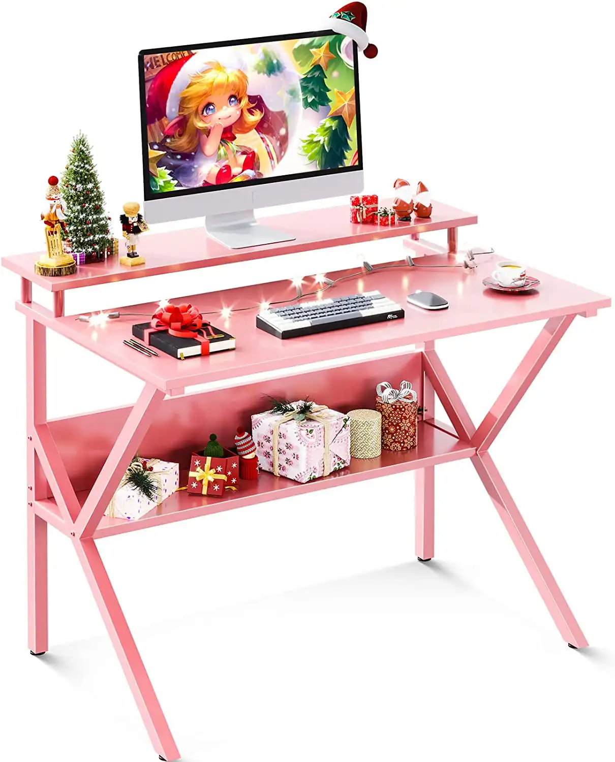 Small Computer Desk, 27.5" Desk Small Spaces with Storage, Compact Table with Monitor & Storage Shelves Home Office, Modern St
Small Computer Desk, 27.5" Desk Small Spaces with Storage, Compact Table with Monitor & Storage Shelves Home Office, Modern St