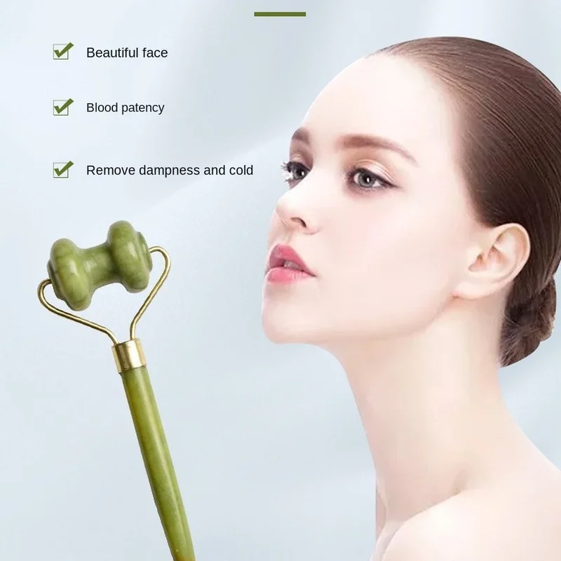 1pcs New Single-head Pulley Jade Massage Roller Head Massager To Clear The Meridian Body Massager Neck Massager Back Massager
1pcs New Single-head Pulley Jade Massage Roller Head Massager To Clear The Meridian Body Massager Neck Massager Back Massager