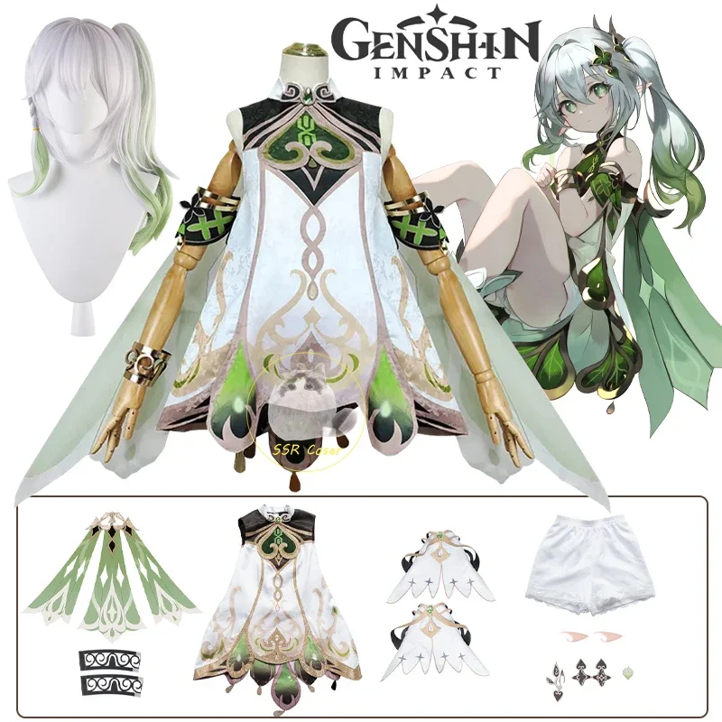 Nahida Cosplay Genshin Impact Nahida Lesser Lord Kusanali Cosplay Costume Girl Dresses Nahida Wig Clothes Halloween Costume
Nahida Cosplay Genshin Impact Nahida Lesser Lord Kusanali Cosplay Costume Girl Dresses Nahida Wig Clothes Halloween Costume