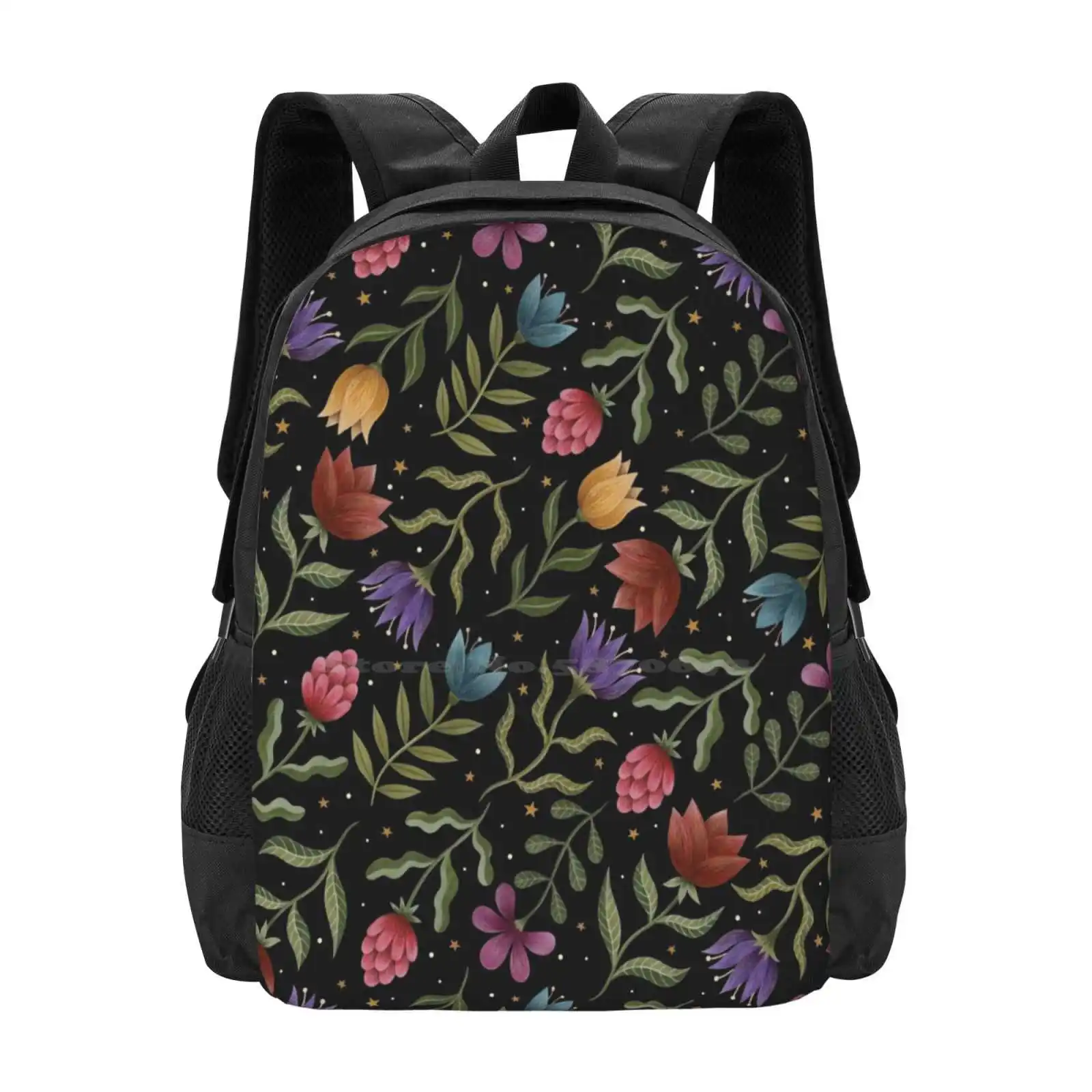 Summer Night Garden School Bags Travel Laptop Backpack Gouache Flowers Floral Blossom Bloom Garden Plants Botanic Summer
Summer Night Garden School Bags Travel Laptop Backpack Gouache Flowers Floral Blossom Bloom Garden Plants Botanic Summer